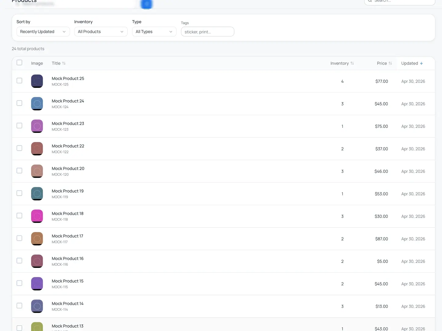 Instica catalog import screen matching incoming titles against existing inventory records